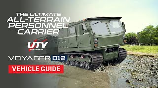 Voyager D12  Personnel Carrier  Articulated Amphibious Hybrid  Vehicle Guide amp Key Features [upl. by Leeda]