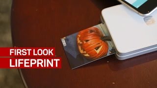 Watch prints from the Lifeprint mobile printer come to life [upl. by Gad]