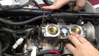 Power Commander V Install 2013 Polaris Scrambler 850 [upl. by Idnak]