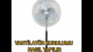 Vantilatör kurulumu nasıl yapılır [upl. by Denman29]