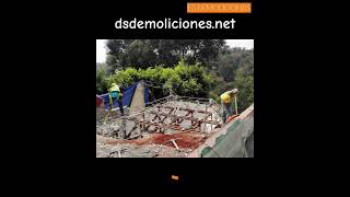 Demoliciones de edificios Demoliciones de construcciones Demoliciones de naves Demoler [upl. by Dlorad]