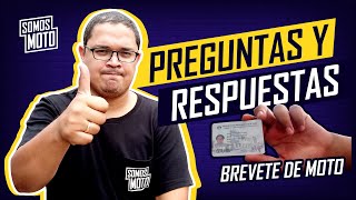 Brevete de moto respondiendo preguntas [upl. by Gawen]