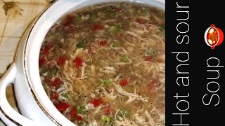 Restaurant style HOT AND SOUR SOUP Recipe at home  Best dawat ideas [upl. by Ardien]