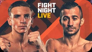 Dennis McCann vs Ionut Baluta LIVE Fight Blow by Blow Commentary [upl. by Annelg]