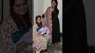 Aaj kinnar samaj ke log aaye badhai lene shortvideo babyminivlog family minivlog [upl. by Jerrol]