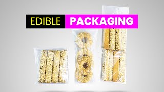 Edible Biodegradable Food Packaging Solution  Future Technology amp Science News 64 [upl. by Onibas]