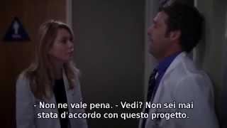 Derek sviene sotto gli occhi di Meredith  10x18 Sub iTA [upl. by Karalee985]