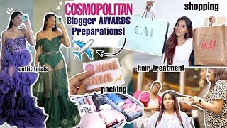 Preparing For COSMOPOLITAN Awards Vlog✨🥰 ✈️  Mridul Sharma [upl. by Megen987]