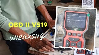 OBD II V519 UNBOXING 😊 [upl. by Knudson]