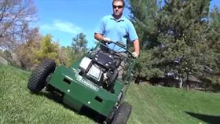 Turfco XT5 Walk Behind Aerator [upl. by Nivlem804]