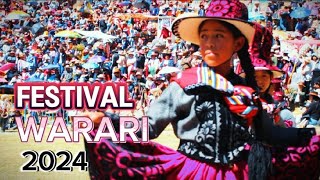 IE PRIMARIA SAN ANTONIO DE CHAMACA FESTIVAL DE DANZAS WARARI 2024 [upl. by Ycam33]