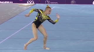 Viktoria Listunova 🥉 AA  14500 Floor Overscored  Allaround Final  Russian Championships 2024 [upl. by Uella]