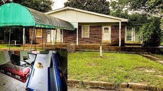 ABANDONED Funeral Home With STAINED CASKETS Ashes amp Classic Vehicles [upl. by Norahc466]