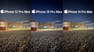 iPhone 14 Pro Max vs 13 Pro Max vs 12 Pro Max  Camera Test [upl. by Aerdnaed901]