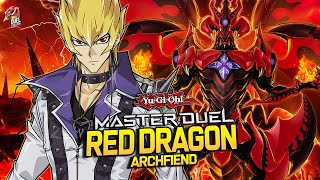 Red Dragon Archfiend  Replays 🎮  Decklist ✔️  Master Duel [upl. by Huckaby]