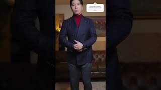 Let’s Style a Navy Double Breasted Suit Blazer suitstyle howtostyle [upl. by Madison]