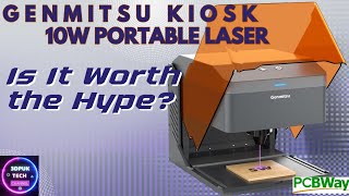 Might be small but its so capable its the Genmitsu kiosk 10w laser [upl. by Arata456]