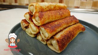 Delicious and Easy Blinchik Recipe Simple Steps for Perfect Russian Pancakes [upl. by Maro]