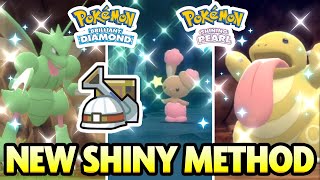 The NEW SHINY METHOD How to Get SHINY POKEMON in the UNDERGROUND in Pokemon BDSP [upl. by Edniya]