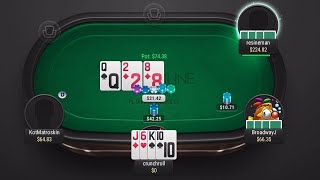 How To Crush 6 Max BetOnline Poker – Massive All In [upl. by Nywde]