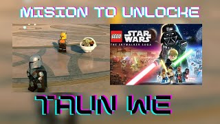 Lego star wars Skywalker saga unlocking Taun We [upl. by Roybn306]