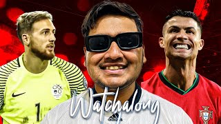 Portugal Vs Slovenia Live Discussion amp Reaction Its Ronaldo Time SUIIIIIII [upl. by Nathanil]