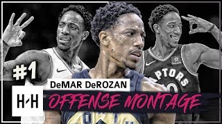 DeMar DeRozan COLD Montage Full Offense Highlights 20172018 Part 1  AllStar Starter [upl. by Allevon]