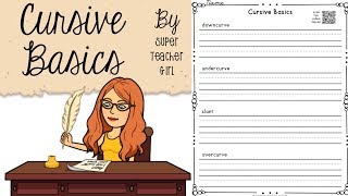 Cursive Writing for Beginners Cursive Basics [upl. by Lissner176]