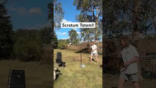 Scrotum Totem totem game challenge funny martyandmichael [upl. by Sands]