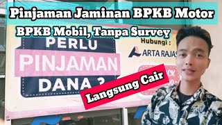 REAL 100❗Pinjaman Jaminan BPKB Motor  Mobil Tanpa Survey Langsung Cair 2023 [upl. by Rosati614]