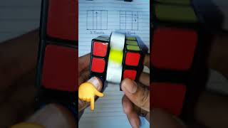 🤫3x3 Rubix cube magic tricks solve shortviral puzzle [upl. by Esdras]