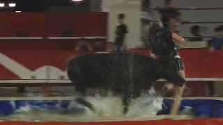 EstivAlès 2016  Toro piscine du 4 juillet 2016 [upl. by Anailil]