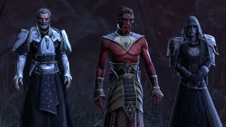 Meetra Surik Darth Revan Shan amp Lord Scourge Vs Emperor Darth Vitiate JediExiles Death KotOR III [upl. by Dnaletak388]