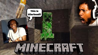 Minecraft Is Back THIS IS A HORROR GAME 6241653 JUMPSCARES  Minecraft Part 2 Reaction [upl. by Kapoor304]