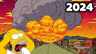 The Simpsons Makes an Alarming Prediction for 2024 [upl. by Erdne]