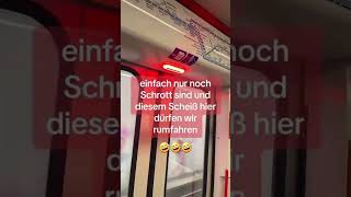 🚝🙈😅🇩🇪 bahn deutschebahn lustig [upl. by Akers]