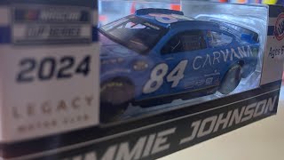 CR7 Diecast Review Jimmie Johnson 2024 Carvana Toyota Camry 164 ARC [upl. by Aseiram624]