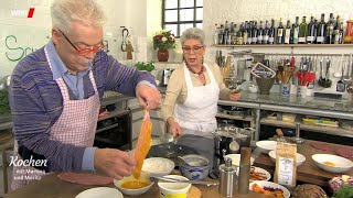 Panierte Schnitzel Pfiffig knusprig originell  Kochen mit Martina und Moritz [upl. by Phillie]