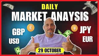 GBP JPY today Analysis and Forecast USDJPY GBPUSD EURUSD KEY SUPPORT amp RESISTANCE 29 October 24 [upl. by Aliel]