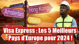 quotVisa Facilequot  Ces 5 Pays en 2024 Ouvrent Leurs Portes aux Immigrants [upl. by Merna]