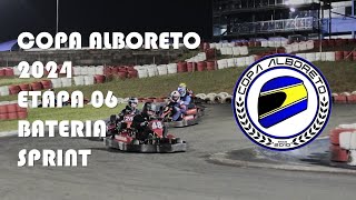 Copa Alboreto 2024  Etapa 06  Bateria Sprint Kartódromo Granja Viana [upl. by Ydnat]