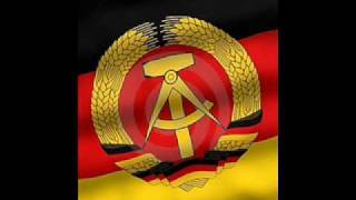 NATIONAL ANTHEM OF EAST GERMANY 19491990 SHORT VOCAL VERSION [upl. by Yanehs652]