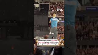 Watch this dramatic moment unfold during Coldplays final show at Melbournes Marvel Stadium [upl. by Yrogreg]