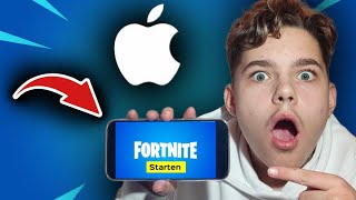 So kannst du FORTNITE auf IPHONE und IPAD Herunterladen 2024 Tutorial Fortnite deutsch [upl. by Verdi]