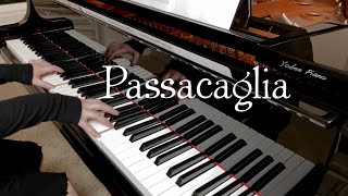 Passacaglia  Handel Halvorsen Piano cover by Yobee 1 hour Piano [upl. by Oinesra839]