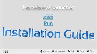 Switch How To Install amp Launch The Homebrew Launcher [upl. by Marje]