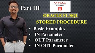 Stored Procedure IN OUT Parameter Codes  Stored Procedure in PLSQL [upl. by Gross]