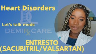 Entresto SacubitrilValsartan  how to use  side effects hypertension heart failure [upl. by Lawtun215]