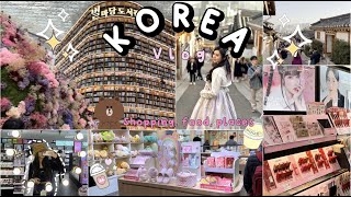 KOREA Vlog 🇰🇷🌸 spring 2023 food shopping attractions 💕 [upl. by Paderna667]