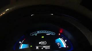 Nissan Leaf 2014 Rear Wheels Binding Screeching in Reverse [upl. by Nodgnal440]